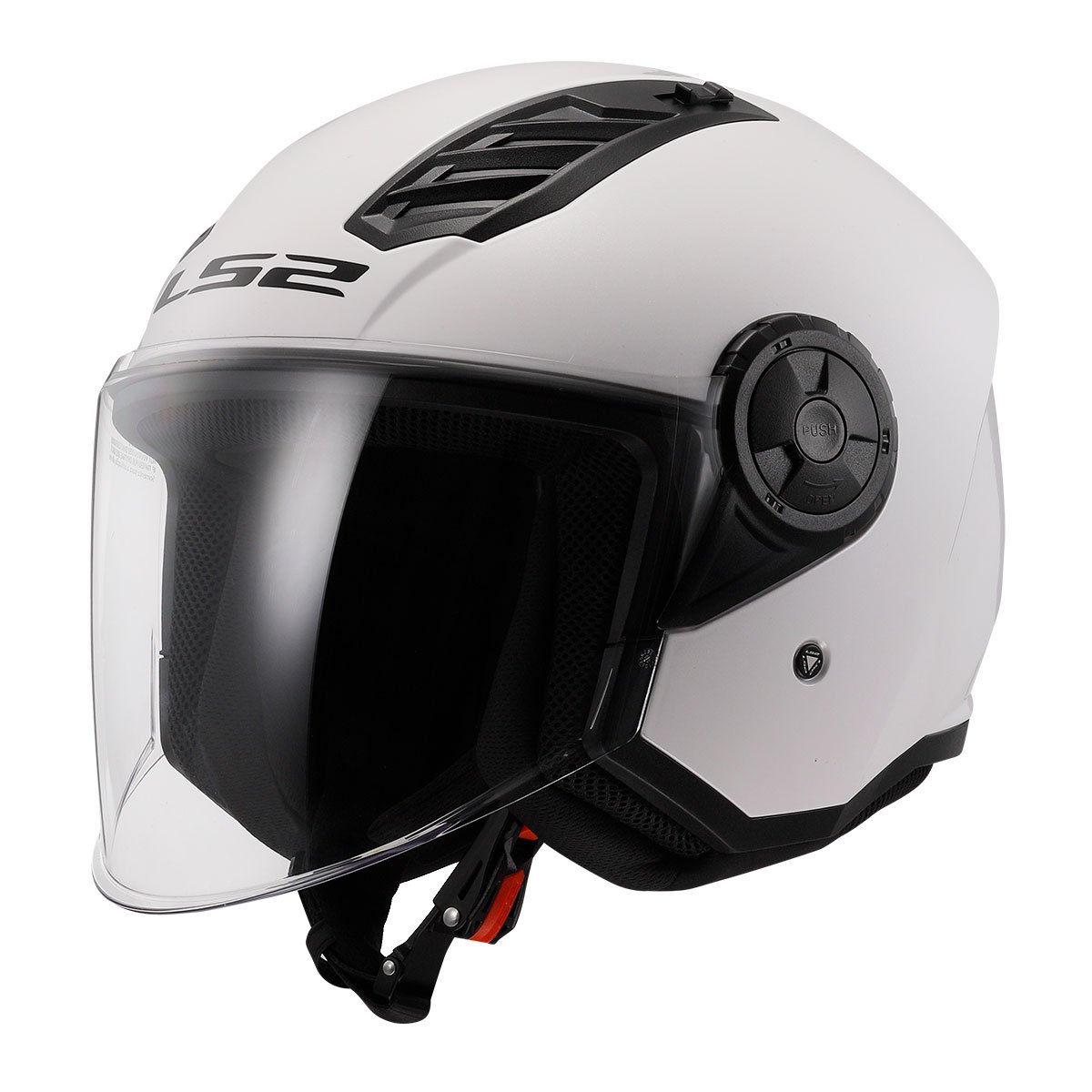 Visière LS2 OF562 - Pour Casques OF562 Et OF558 - Traitement Anti-rayures Et Anti-UV - Longueur Standard Ou Longue