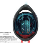 NEXX SX.100 GIGABOT MAT GRİ-KIRMIZI KASK