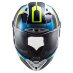 LS2 THUNDER KARBON RACING 1 MAVİ-NEON SARI KASK