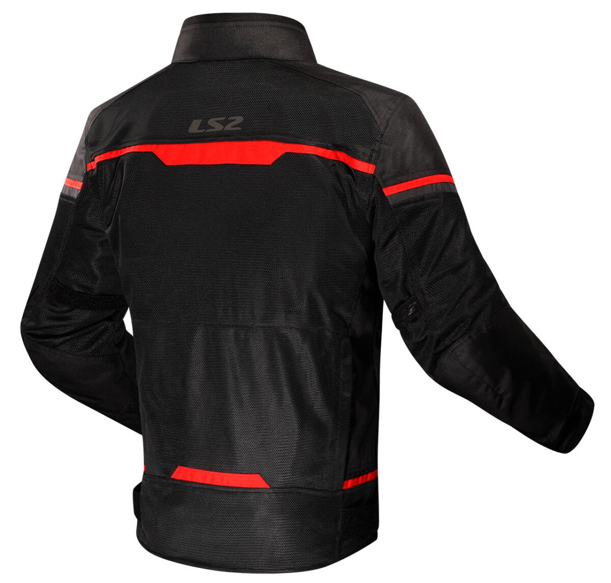 LS2 RIVA MONT SİYAH-KIRMIZI