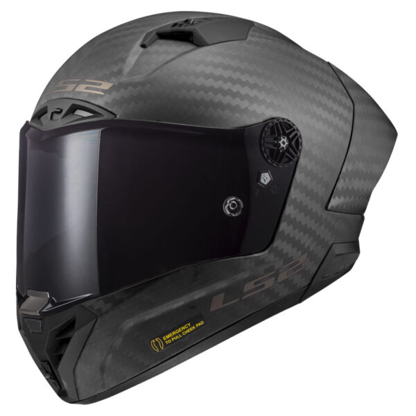LS2 THUNDER KARBON GP AERO MAT SİYAH KASK