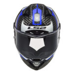 LS2 THUNDER KARBON RACING 1 MAVİ-BEYAZ KASK