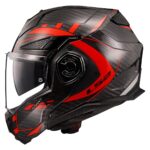 LS2 ADVANT X KARBON FUTURE KIRMIZI KASK