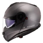 LS2 STROBE 2 MAT TITANIUM KASK