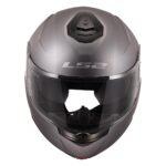 LS2 STROBE 2 MAT TITANIUM KASK