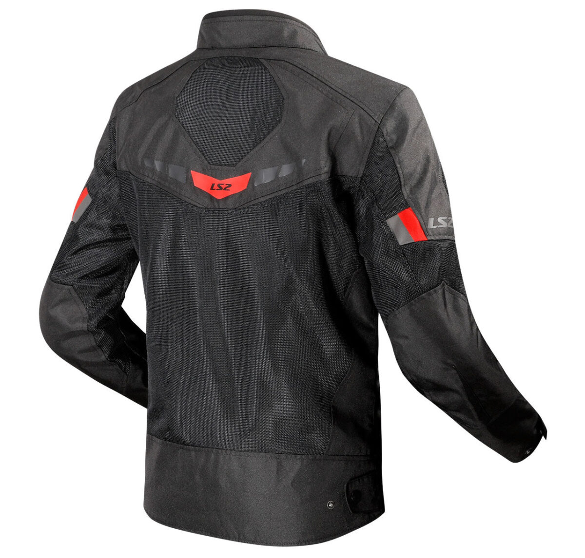 LS2 BLADE AIR MONT SİYAH-KIRMIZI