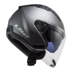 LS2 COPTER 2 MAT TITANIUM KASK