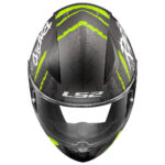 LS2 RAPID 2 RAVEN MAT SİYAH-GRİ-NEON SARI KASK