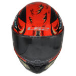 LS2 RAPID 2 SPOX KIRMIZI-GRİ KASK