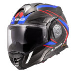 LS2 ADVANT X KARBON FUTURE II BEYAZ-MAVİ KASK