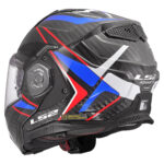 LS2 ADVANT X KARBON FUTURE II BEYAZ-MAVİ KASK