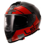 LS2 STORM 2 EPIC SİYAH-KIRMIZI KASK