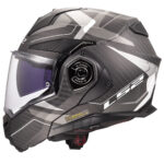 LS2 ADVANT X KARBON HORIZON MAT GÜMÜŞ-GRİ KASK