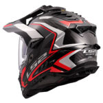 LS2 EXPLORER C KARBON FRONTIER II KIRMIZI KASK