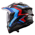 LS2 EXPLORER C KARBON FRONTIER II BEYAZ-MAVİ KASK M