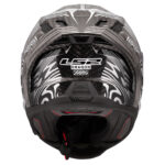 LS2 DRAGON KARBON ENTHUM SİYAH-GRİ KASK