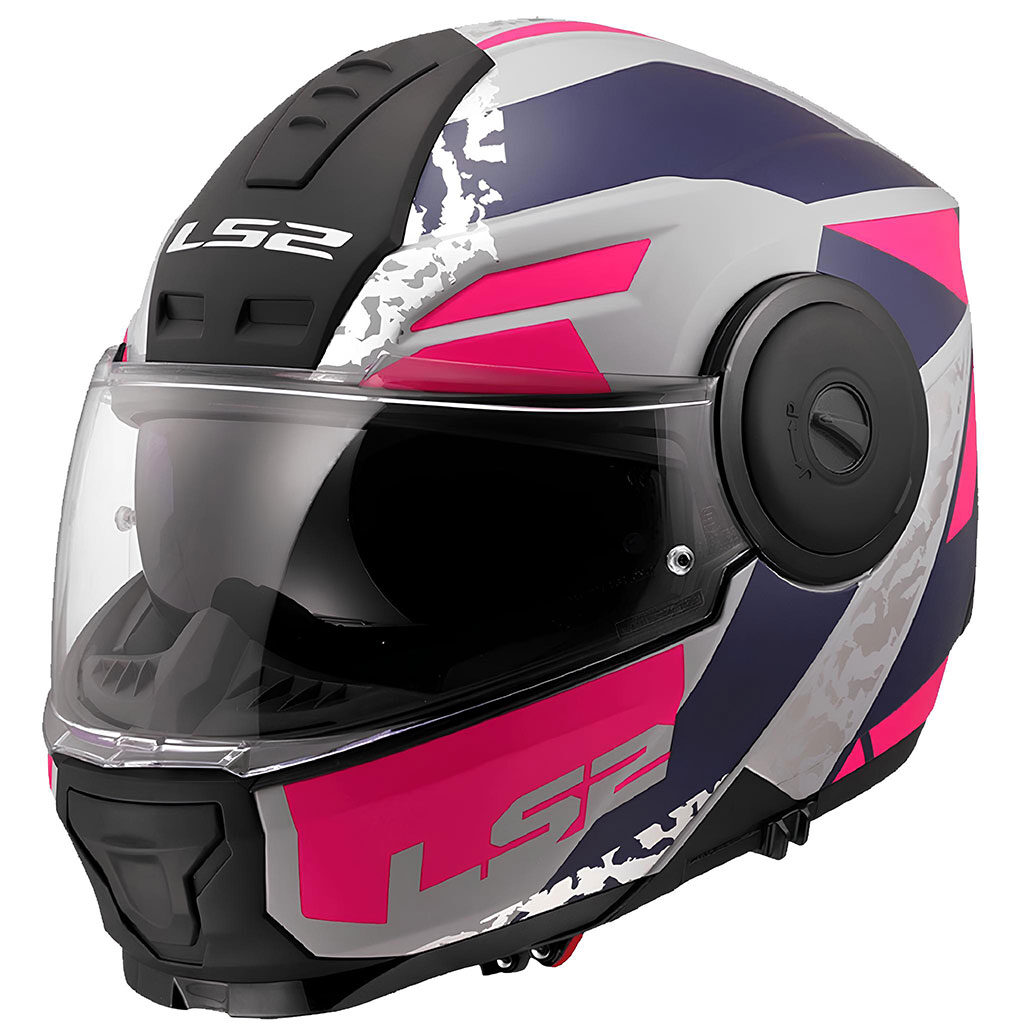 LS2 SCOPE 2 OXYD MAT GRİ-MAVİ-MOR KASK LS2 SCOPE 2 OXYD MAT GRİ-MAVİ-MOR KASK