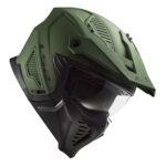 LS2 DRIFTER MAT YEŞİL KASK