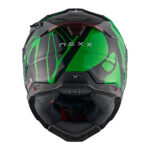 NEXX X.WST 3 B-SIDE SİYAH YEŞİL KASK
