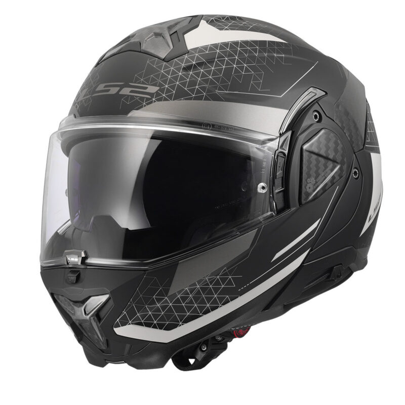 LS2 ADVANT 2 ASTRAL MAT GRİ-SİYAH KASK