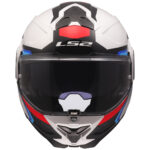 LS2 ADVANT 2 TRIPLE BEYAZ-MAVİ-KIRMIZI-SİYAH KASK