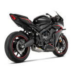AKRAPOVIC S-H6R15-AFT HONDA CB650R - CBR650R (19-25) RACING LINE (TITANIUM) EGZOZ