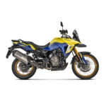 AKRAPOVIC S-S8SO1-HAFT SUZUKI V-STROM 800DE (22-25) SLIP-ON LINE (TITANIUM) EGZOZ