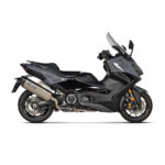 AKRAPOVIC S-Y5R8-HILT YAMAHA T-MAX 560 (20-24) RACING LINE (TITANIUM) EGZOZ