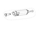 AKRAPOVIC S-Y10SO19-RT/TD YAMAHA R1 (15-25) SLIP-ON LINE TRACK DAY (TITANIUM) EGZOZ